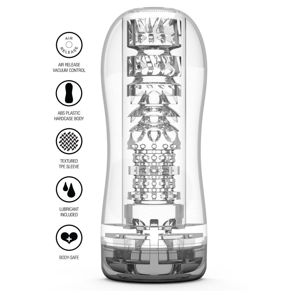 Hero Clear Blast Vacuum Stroker