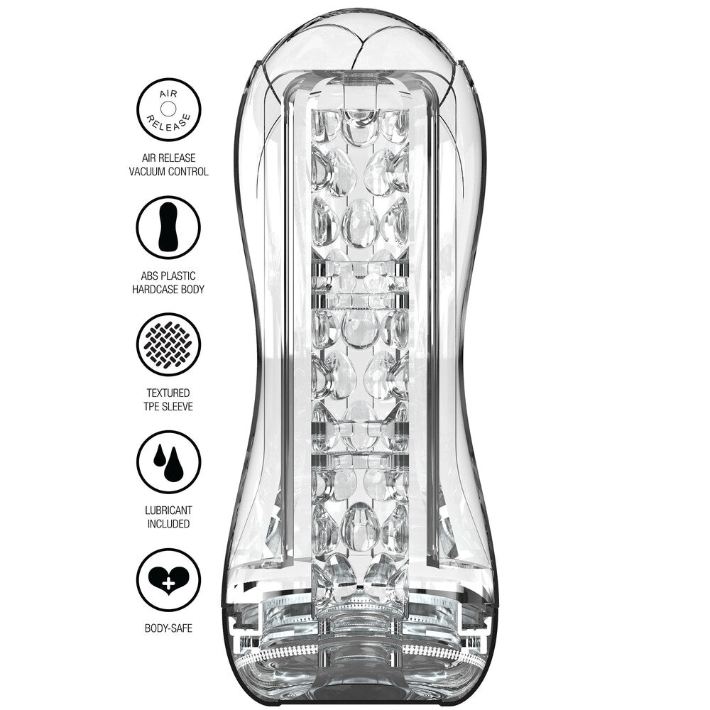 Hero Big Clear Blast Vacuum Stroker