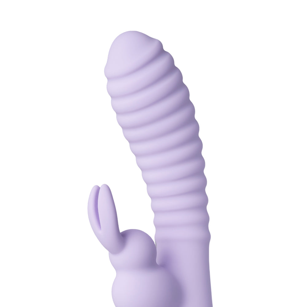 Rechargeable 12 Speed Rabbit Vibrator Purple