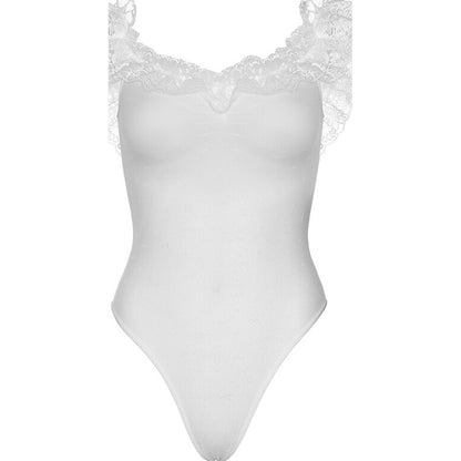 Leg Avenue Off the Shoulder Teddy UK 8 to 14