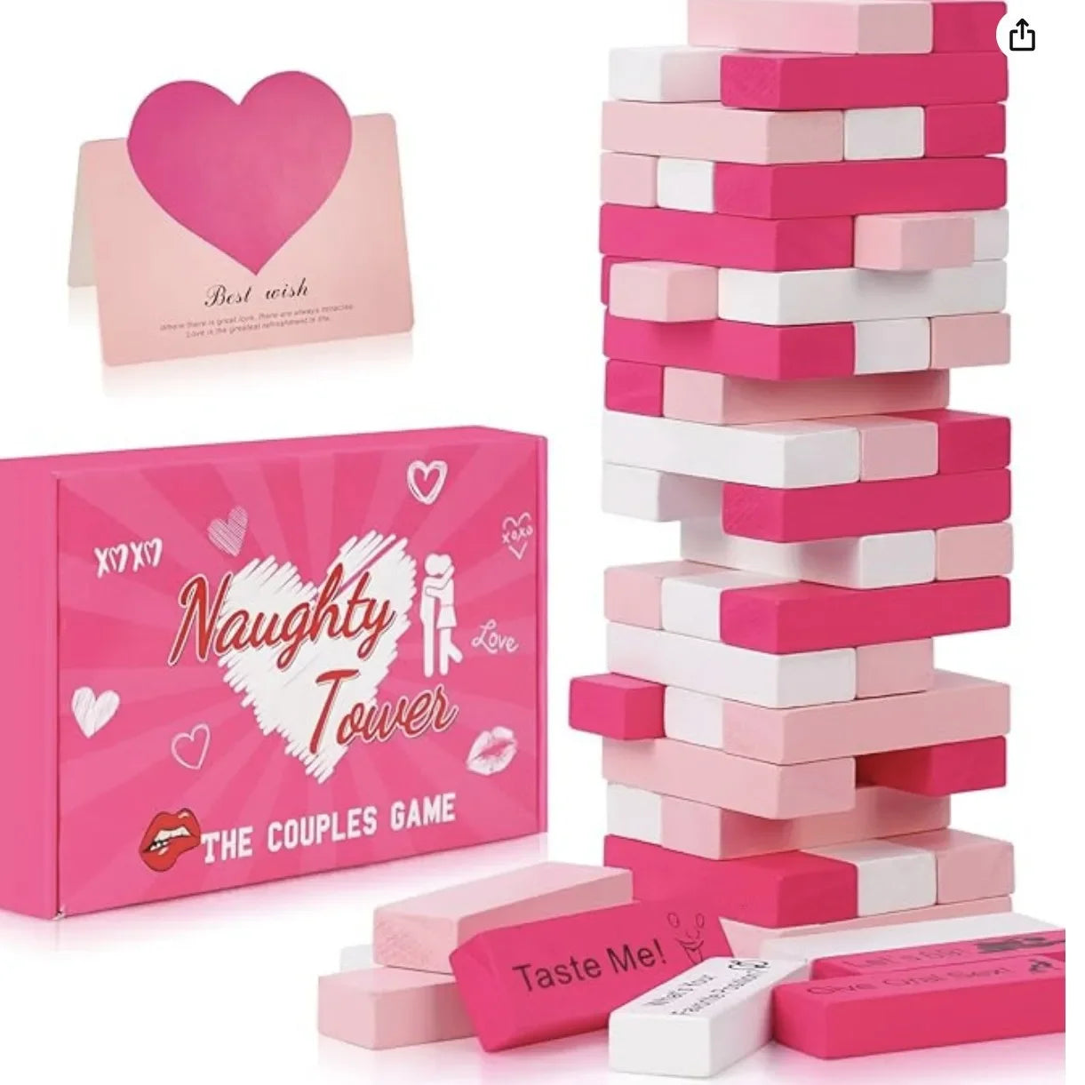 Adult Jenga - The Intimacy Tower